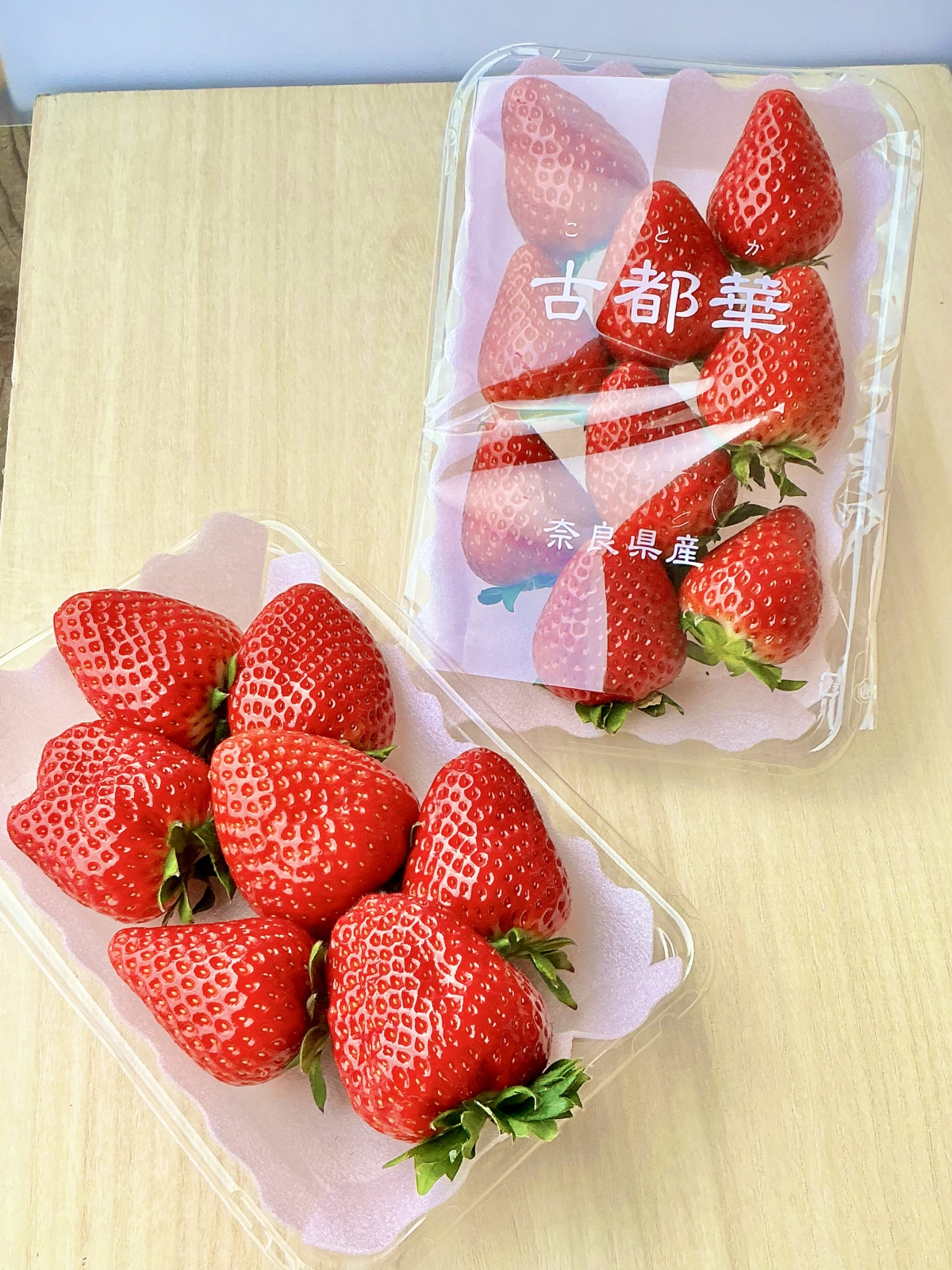 古都華いちご大きいサイズ 2パック入り