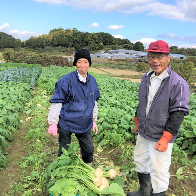 谷秀夫さん夫妻